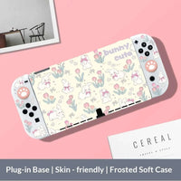 Kawaii Spring Bunny Meadow Switch Case NS/OLED/NS2 CLOUDANIMESTUDIO