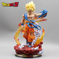 Super Saiyan SSJ Goku Anime Figure, Dragon Ball Z Figurine Action Figurines 27 CM