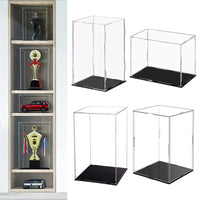 222 Size Acrylic Display Case for Collectibles Assemble Clear Box Protection Anime Action Figures