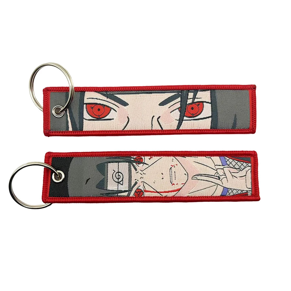 Naruto Shippuden Keychains Anime Key Chain Car Accessories