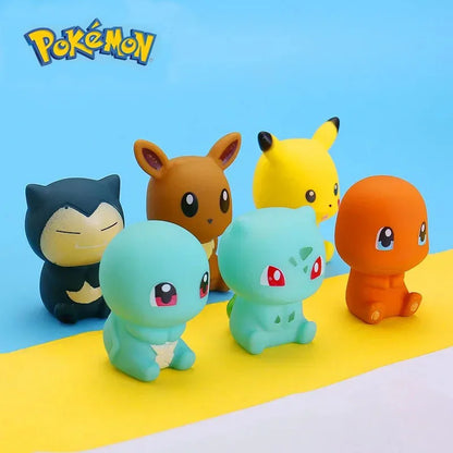 6 Pcs Pokemon Bath Toys – Fun Water Play for Kids