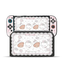 Kawaii Bear and Kitties Tea Party Switch Case NS2