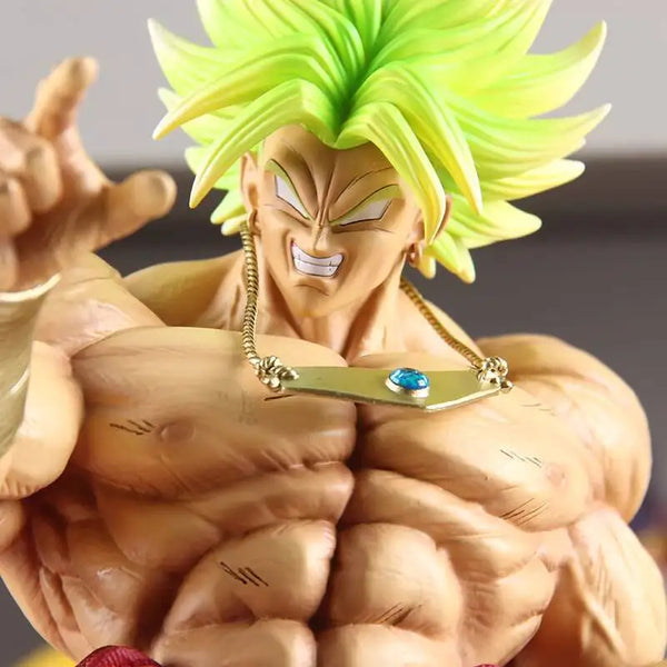 Broly Legendary SSJ1 Anime Figure Dragon Ball Z Action Figurines Resin Statue Collectible 50 CM