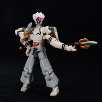 CloudAnimeStudio Ryomen Sukuna 3D Printed Figurine, Jujutsu Kaisen King Of Curses Multi-Jointed Shapeshift Toys