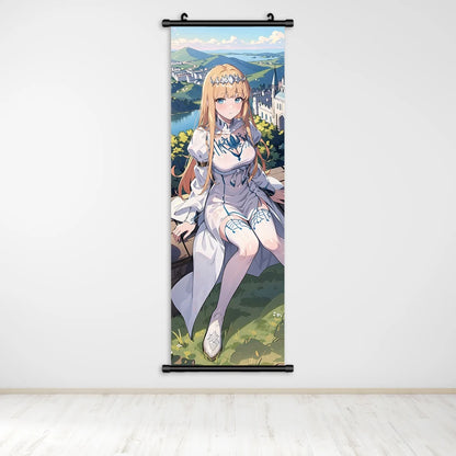 Overlord Anime Canvas Wall Art, Hanging Scrolls Digital Painting Print Posters