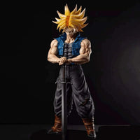 Super Saiyan Trunks Anime Figure, Dragon Ball Z Action Figurines PVC Statue 25 CM CLOUDANIMESTUDIO