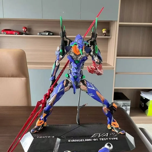 Evangelion Unit 01 Mecha Anime Figure, Evangelion Action Figurine Collection Desk Statue 33 CM