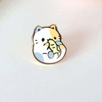 Cute Tiny Cat Enamel Pins CLOUDANIMESTUDIO