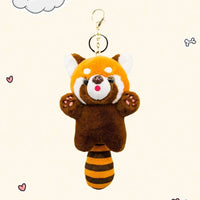 Red Panda Plushie Pendant Keychain CLOUDANIMESTUDIO
