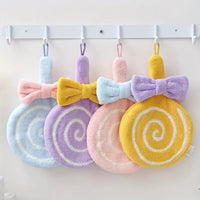 Cute Lollipop Hand Towels