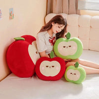 Unimpressed Apple Plushies CLOUDANIMESTUDIO