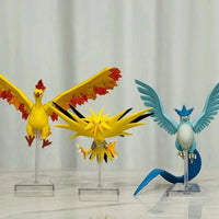 The Legendary Bird Articuno Moltres Zapdos Figurines, Pokemon Anime Figures Cute Model Toys CLOUDANIMESTUDIO