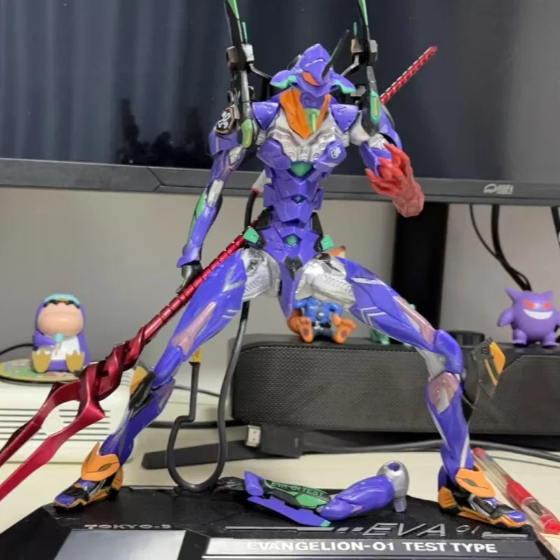 Evangelion Unit 01 Mecha Anime Figure, Evangelion Action Figurine Collection Desk Statue 33 CM