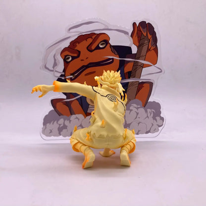 NARUTO UZUMAKI Tailed Beast Mode Sitting Form, Naruto Shippuden Figures Action Figures 10cm