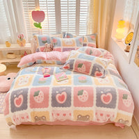 Winter Flannel Duvet Covers