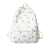 Blue Tulips Backpack CLOUDANIMESTUDIO