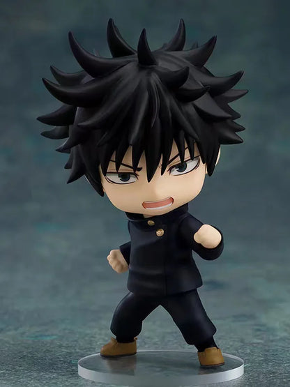 Jujutsu Kaisen Anime Figures Fushiguro Megumi, Kawaii Cute Chibi JJK PVC Action Figurines 10 cm