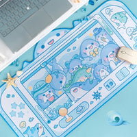 Shark Game Console Desk Pad