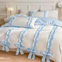 Kawaii Bowtiful Bedding Set CLOUDANIMESTUDIO