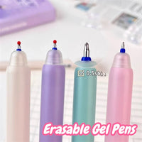 Kawaii Cat Erasable Gel Pens