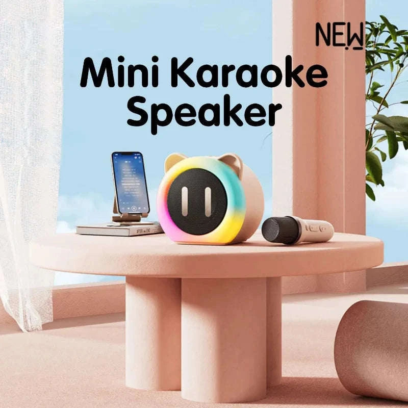 Cute Cat Mini Karaoke Speaker CLOUDANIMESTUDIO