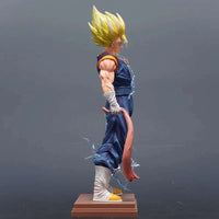 Vegito Super Saiyan Blue Gogeta 3 Heads 2 Bodies Action Figure, Dragon Ball Z Anime Figurines 32 CM CLOUDANIMESTUDIO