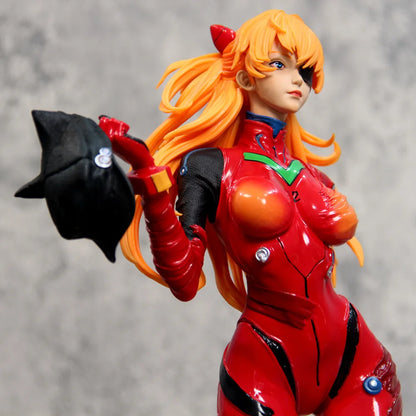 Gel Suit Mecha Asuka Figurine, Evangelical Warrior Neon Genesis Evangelion Anime Figures PVC 46 CM