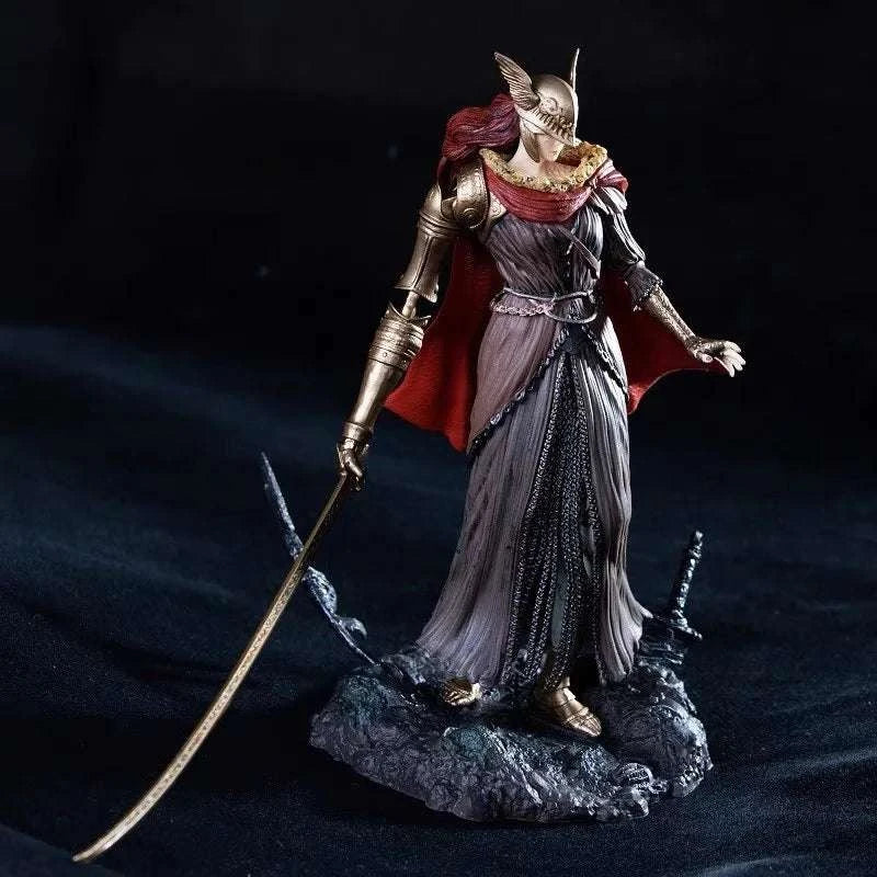 Malenia Blade of Miquella Anime Figure, ELDEN RING Valkyrie Figurine PVC Statue 24 CM CLOUDANIMESTUDIO