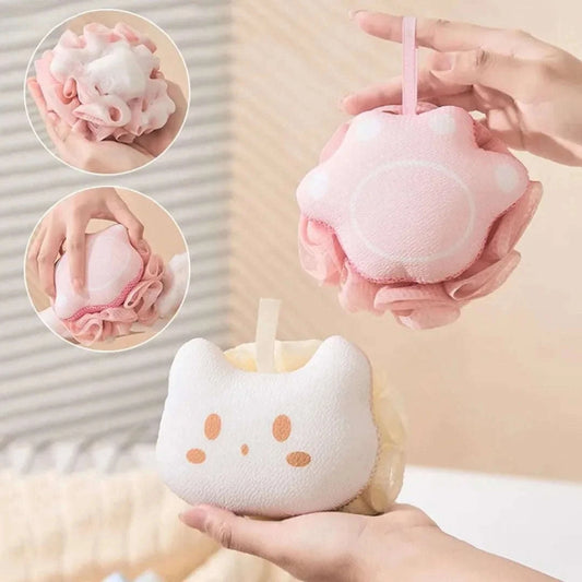 Kawaii Body Sponge & Scrubber CLOUDANIMESTUDIO
