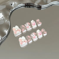 Kawaii Bunny Press on Nails
