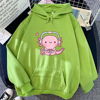 Axolotl Gamer Hoodie CLOUDANIMESTUDIO