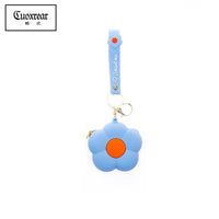 Flower Silicone Coin Purse Pendants