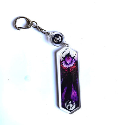 Anime Manwha Solo Leveling Keychain Acrylic Jewelry Knick Knacks for Friend Gift Bag Charms