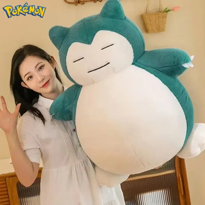 30/45/60CM Big Size Pokémon Cute Snorlax Plush Toy, Cuddling Sleeping Doll