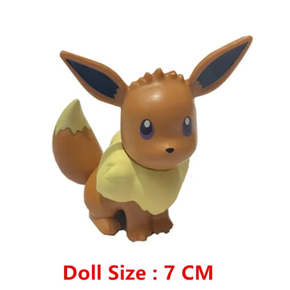 Pokemon Anime Figures Pikachu Mewtwo Charmander Blastoise Gurado Pet Action Model Toy Gifts 4-13 CM