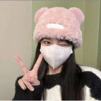 Cute Bear Ears Beanie CLOUDANIMESTUDIO