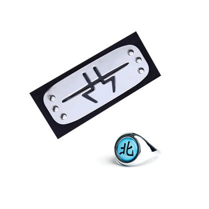 Naruto Shippuden Akatsuki Rings And Headbands Anime Cosplay Ring Accessories