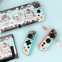 Kawaii Bears Bakery Switch Case OLED/NS2