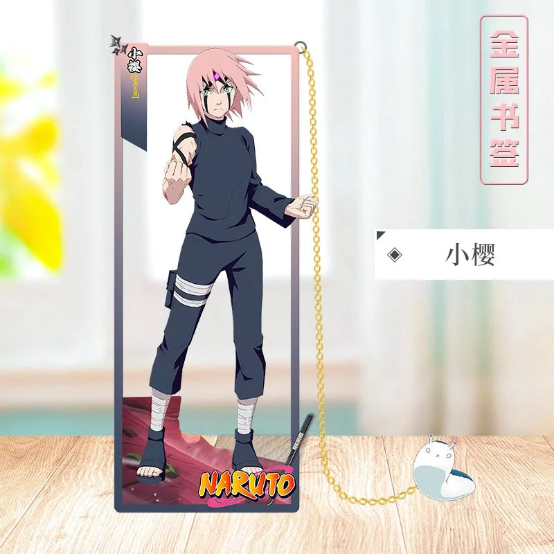 Naruto Metal Bookmark - The Perfect Gift for Anime Fans and Book Lovers - CloudAnimeStudio