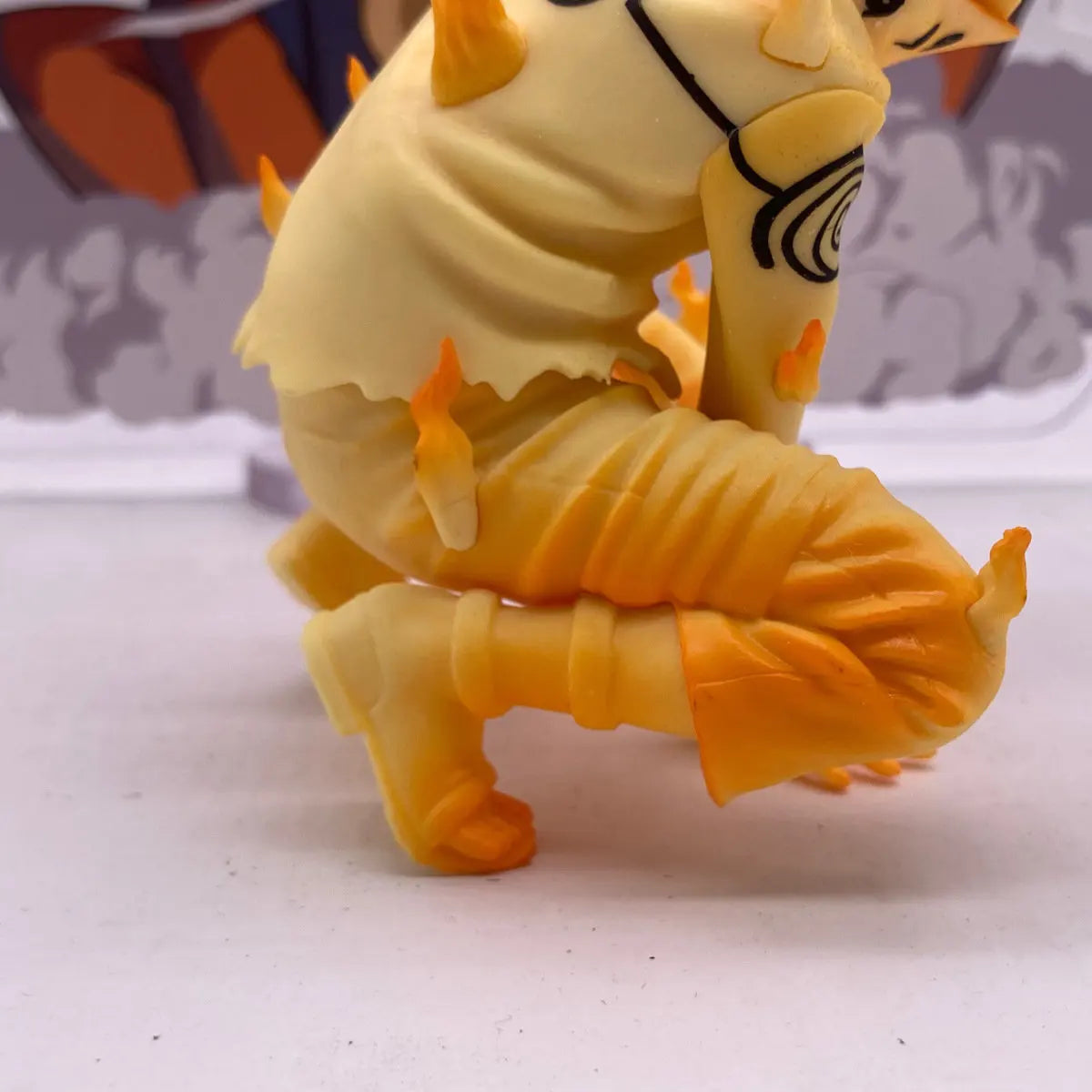 NARUTO UZUMAKI Tailed Beast Mode Sitting Form, Naruto Shippuden Figures Action Figures 10cm