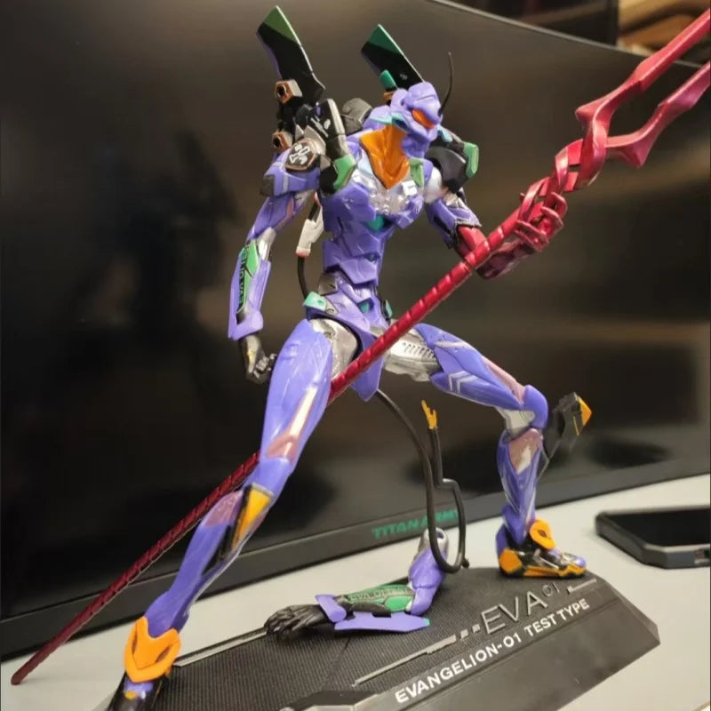Evangelion Unit 01 Mecha Anime Figure, Evangelion Action Figurine Collection Desk Statue 33 CM