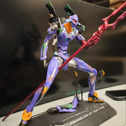Evangelion Unit 01 Mecha Anime Figure, Evangelion Action Figurine Collection Desk Statue 33 CM