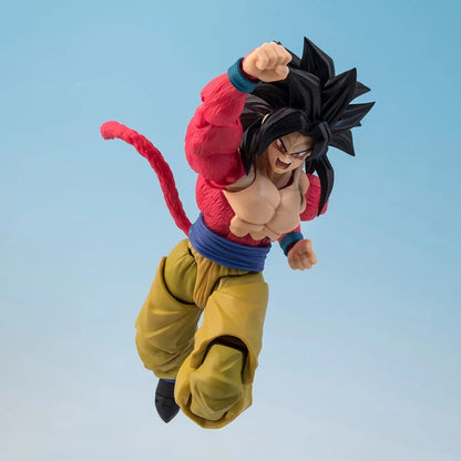 SSJ4 Son Goku Kamehameha Movable Joints Action Figure, Dragon Ball GT Super Saiyan Anime Figurines