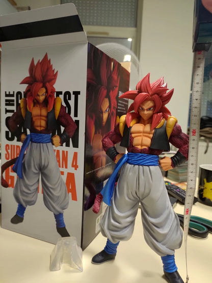 SSJ4 Gogeta Anime Figurine, Dragon Ball GT Super Saiyan Action Figures PVC 27 CM