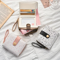 Kawaii Cat Print Wristlet