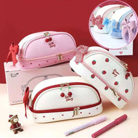 Double Compartment Pencil Bag CLOUDANIMESTUDIO