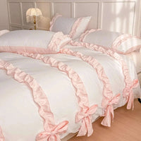 Kawaii Bowtiful Bedding Set CLOUDANIMESTUDIO