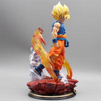 Super Saiyan SSJ Goku Anime Figure, Dragon Ball Z Figurine Action Figurines 27 CM