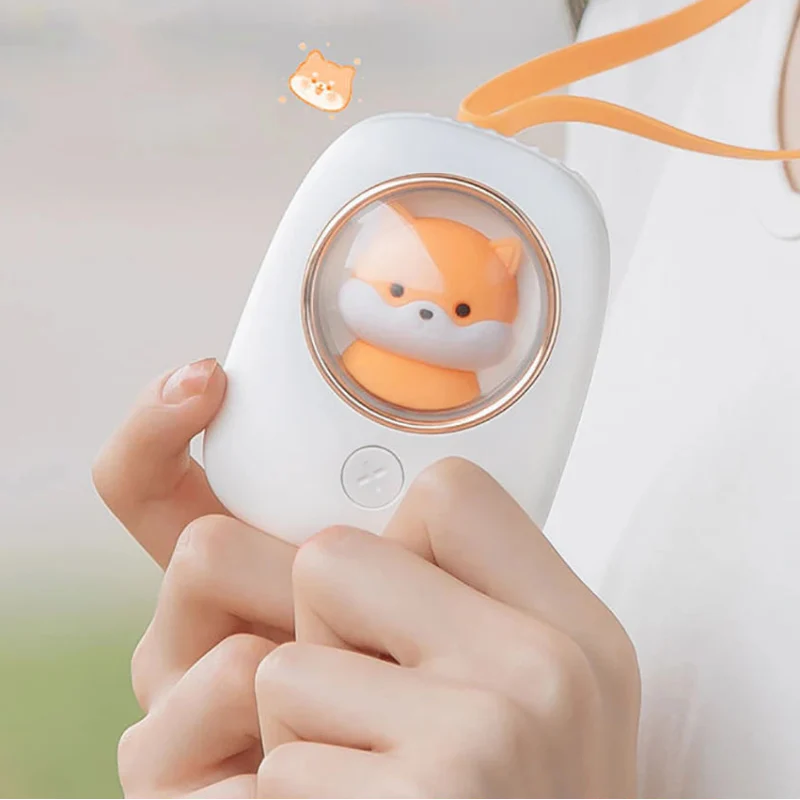 Kawaii Shiba Inu Neck Fan