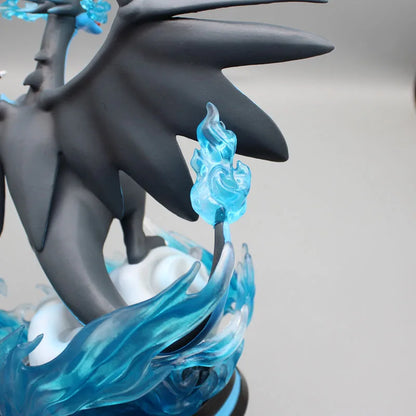 Pokemon Evolution LED Anime Figures, PVC Statue Model Toy Collections 20-35cm